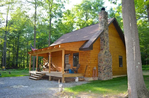 Log Cabin Exterior