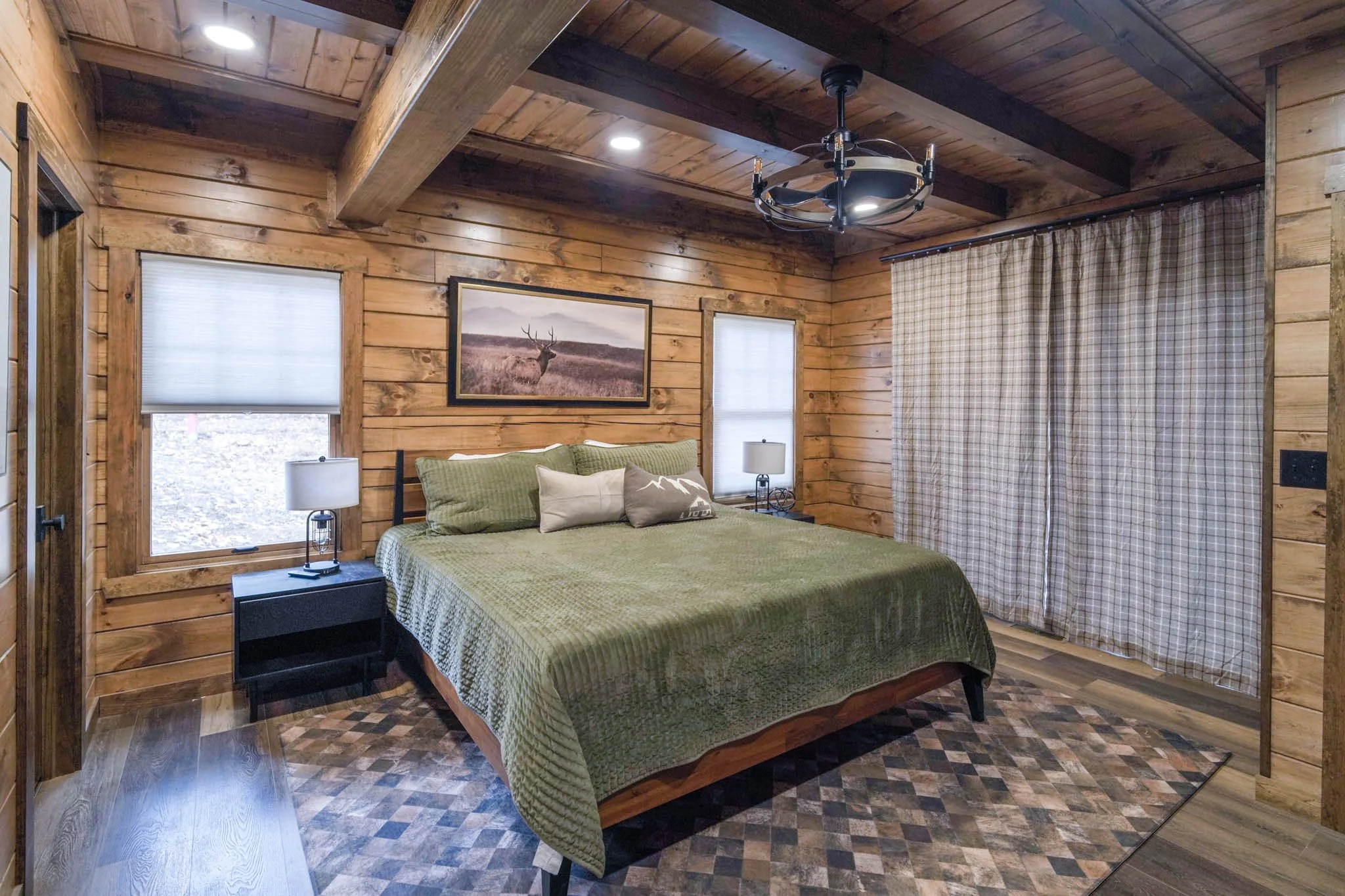 Custom Log Home in Northern PA