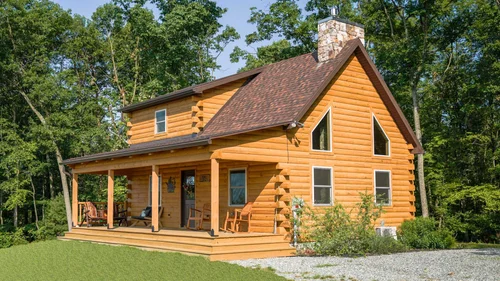 Log Cabin Exterior