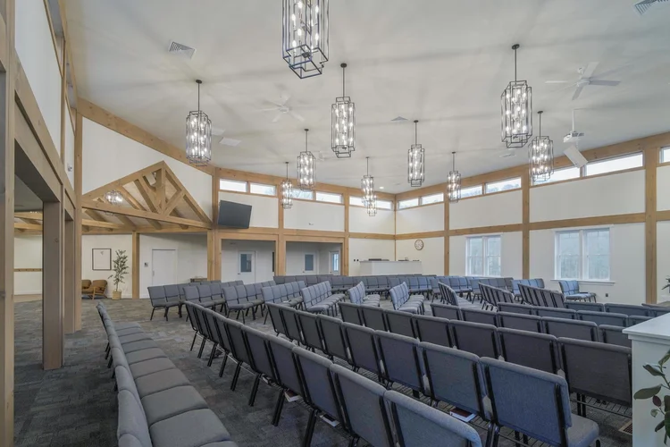 JCC timber-frame package assembly progress