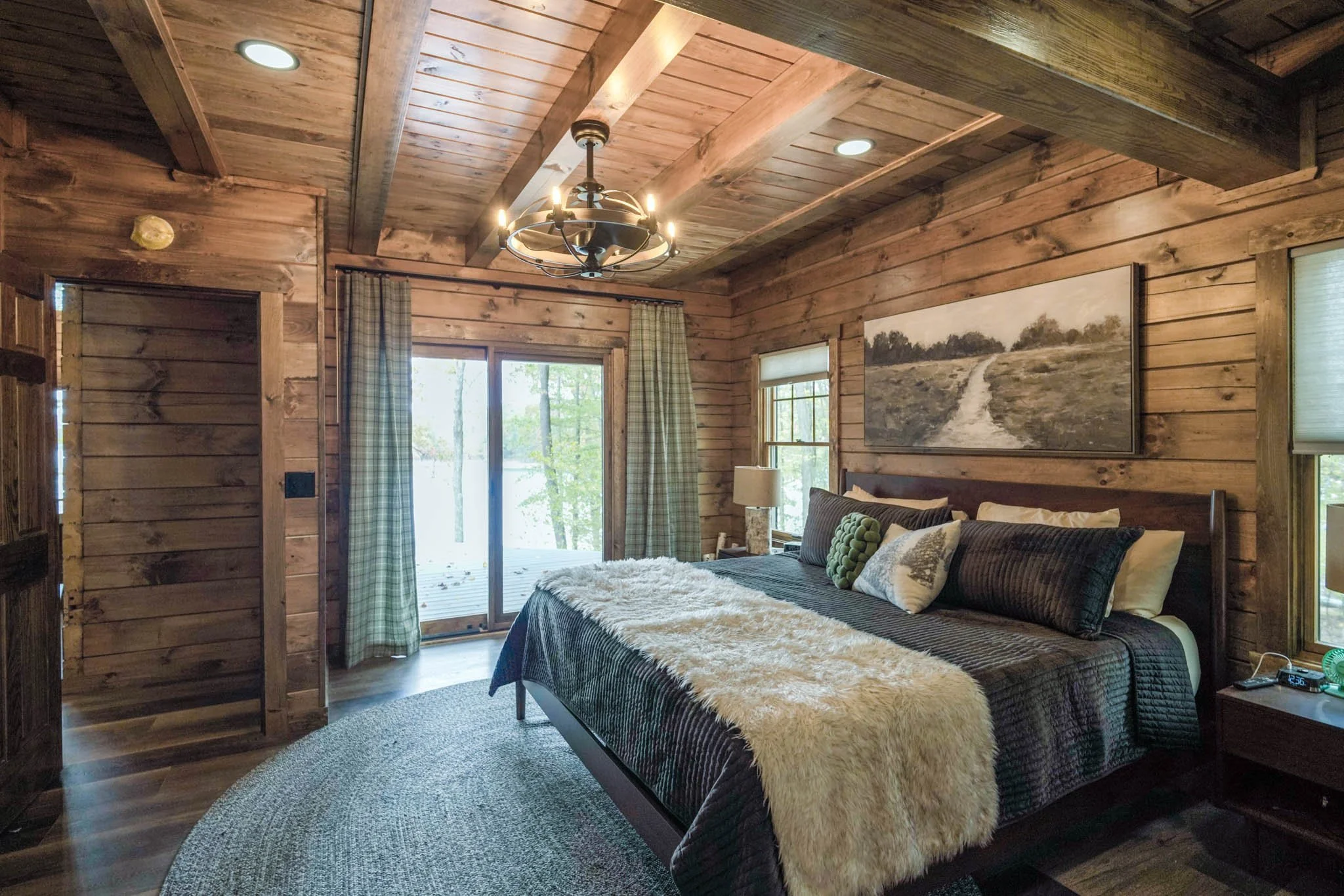 Custom Log Home in Northern PA