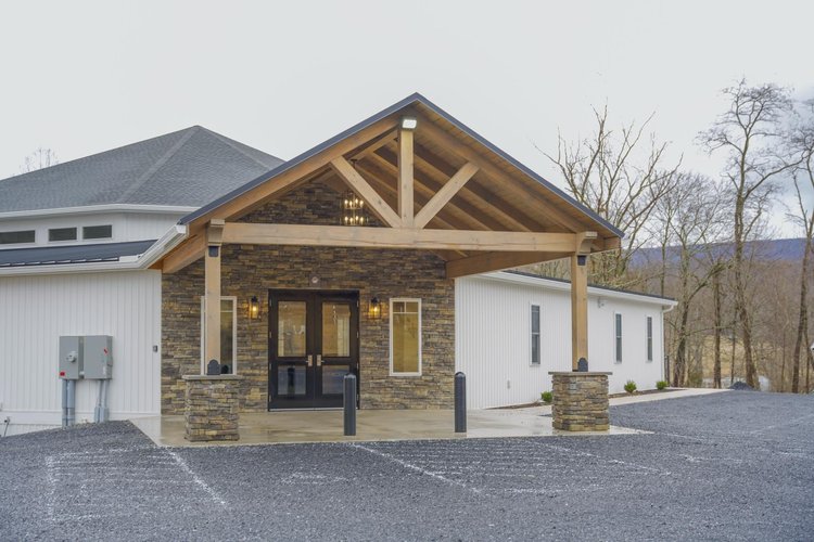 JCC interior timber framing during construction