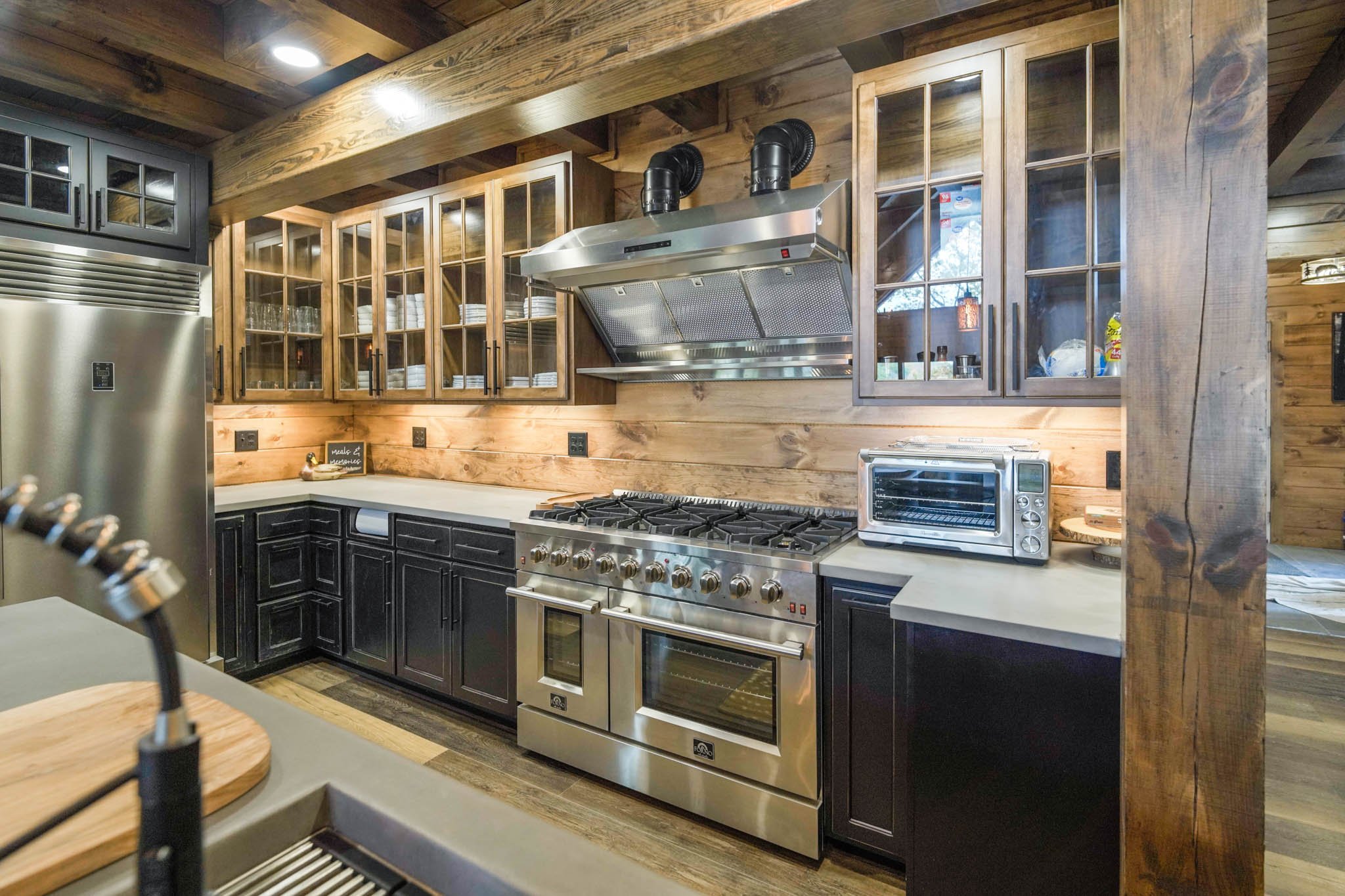 Custom Log Home in Northern PA