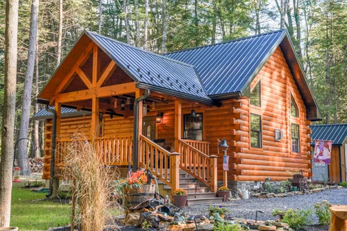 Log Cabin Exterior