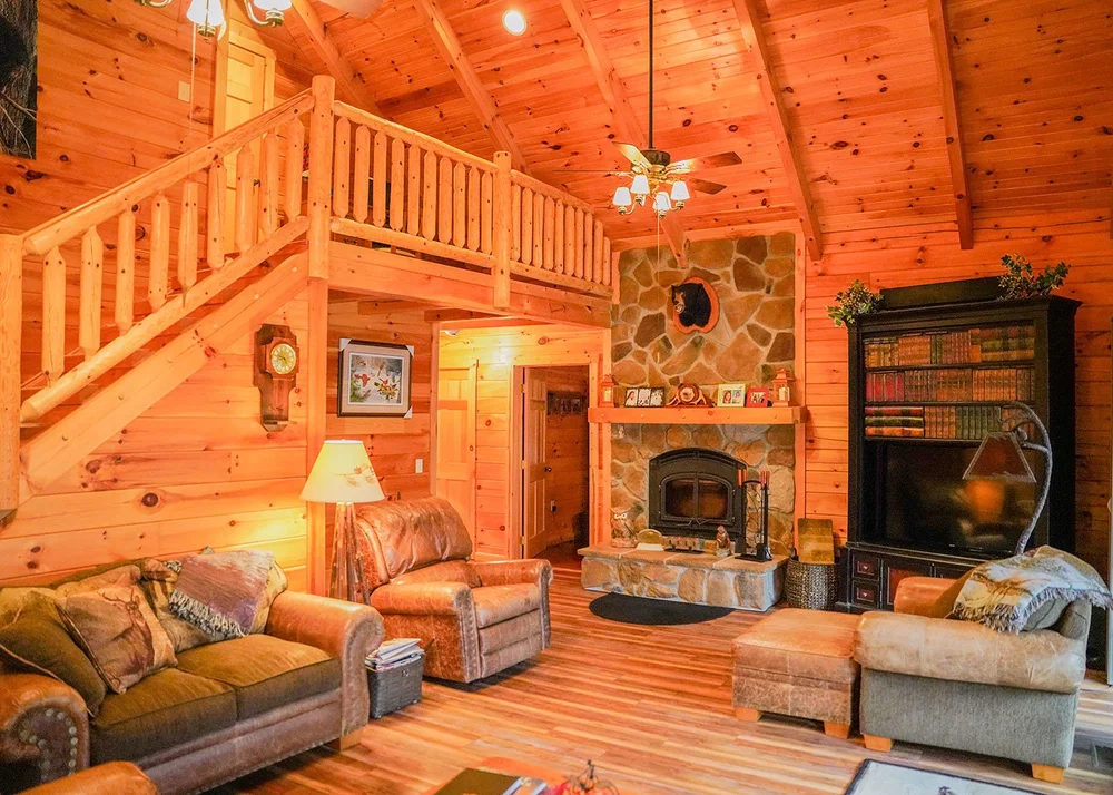 Path Valley Log Home — KSM Log Homes Co.