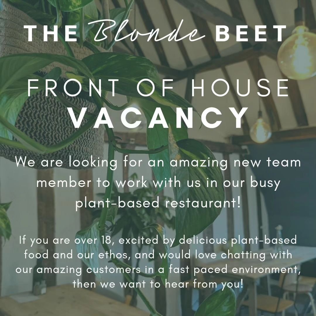 Yep, we are on the lookout for another fab new member of our team! Mainly weekend shifts, but with opportunities to do more for one off events and workshops depending on availability and experience. We are a small but perfectly formed crew and we are