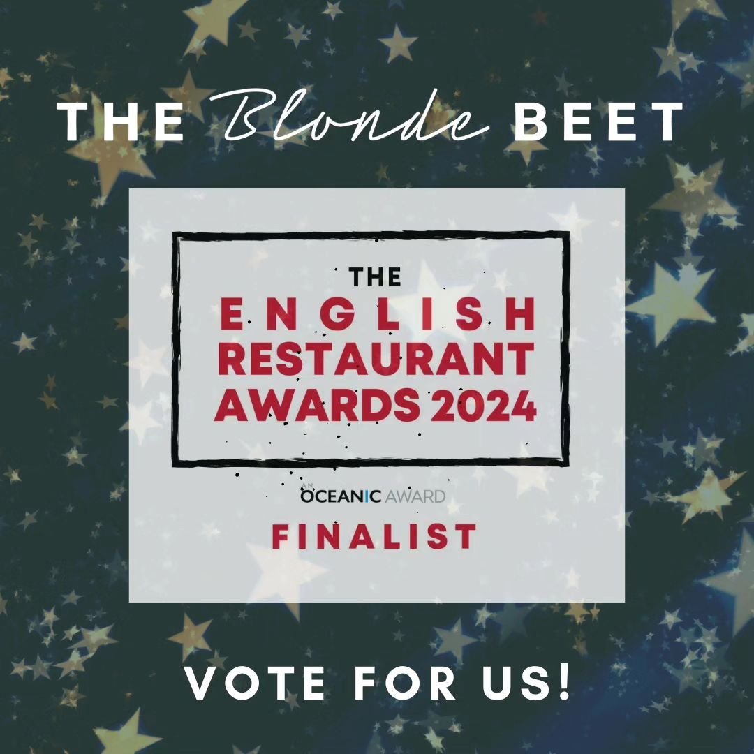 🌟 Really excitingly, we have been shortlisted for the 2024 #englishrestaurantawards 🌟

Having received a significant number of nominations from our lovely customers, we are now one of a handful of vegan restaurants across England who are being cons