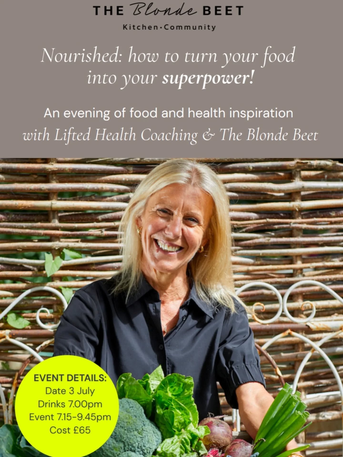 Really excited to announce our first collab with the wonderful Viv, aka @lifted_healthcoaching 💚

I've known Viv for years, since our time volunteering in the Second Helpings Stamford kitchen together, crafting community meals from food that would o