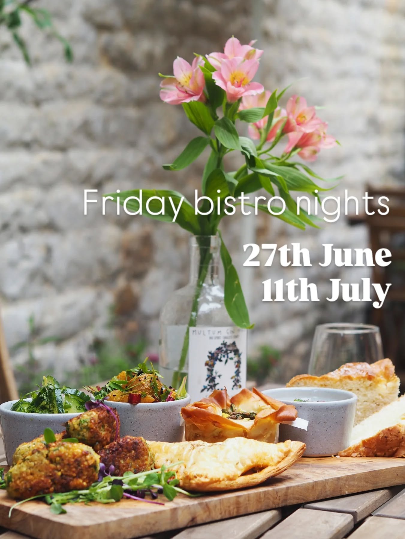 We are taking a little Friday night break this weekend, but we are back on the 27th and 11th July. 

You can now book really easily through our website on a handy little form (thanks Mr Blonde Beet!) www.blondebeet.co.uk/reservations 

See you for an