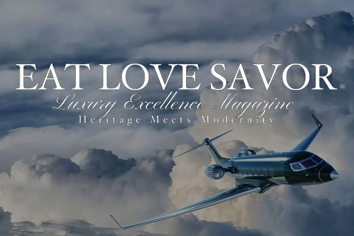 Gulfstream 650 AP featured in EAT LOVE SAVOR magazine