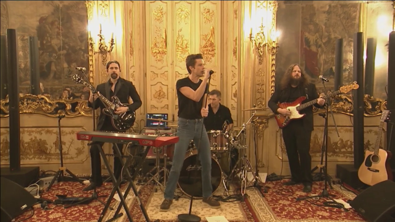 Brandon Flowers performed during Milan Men's Fashion Week - London, Feb 2019