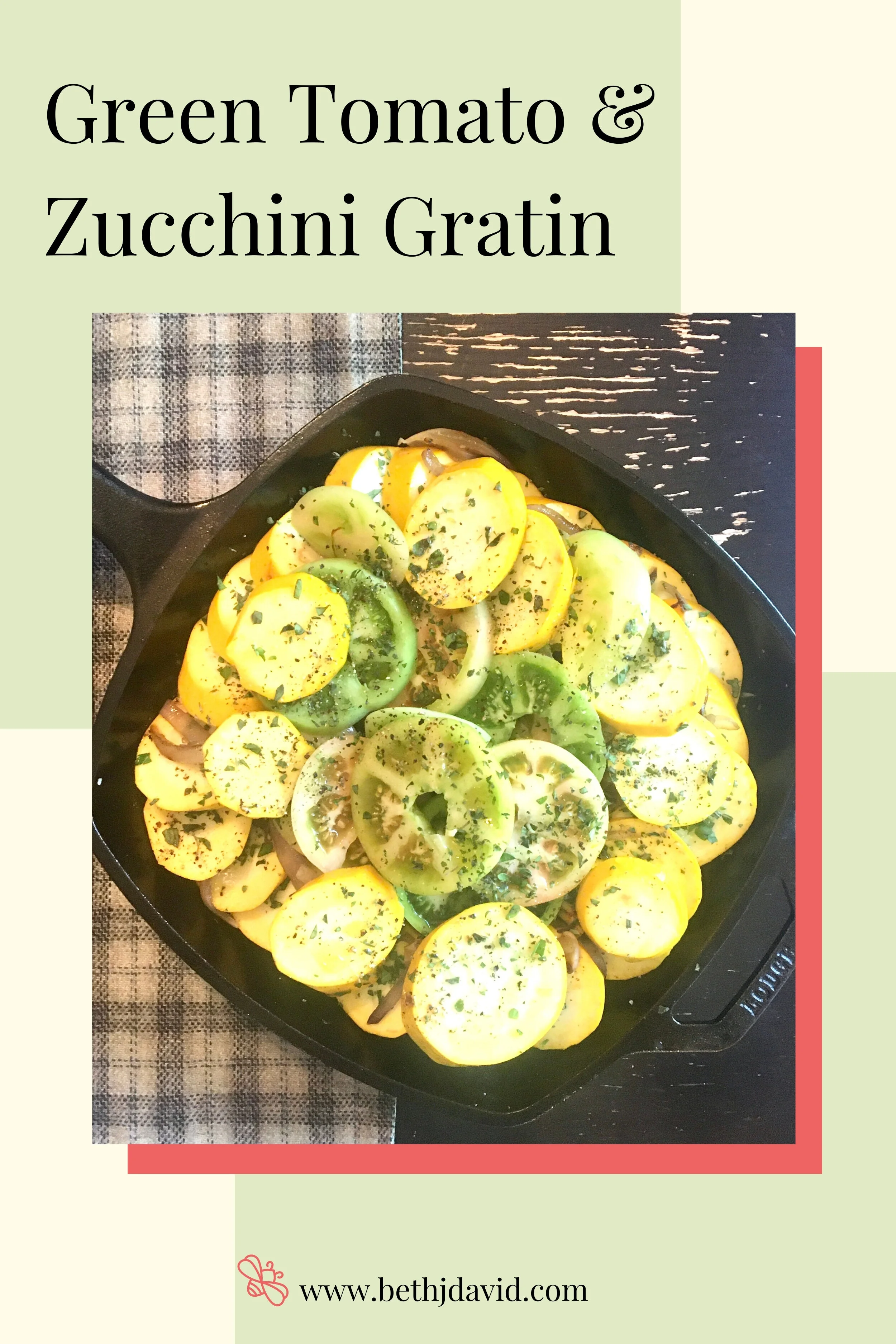 Making the best of the last of the  season’s tomatoes &amp; zucchini