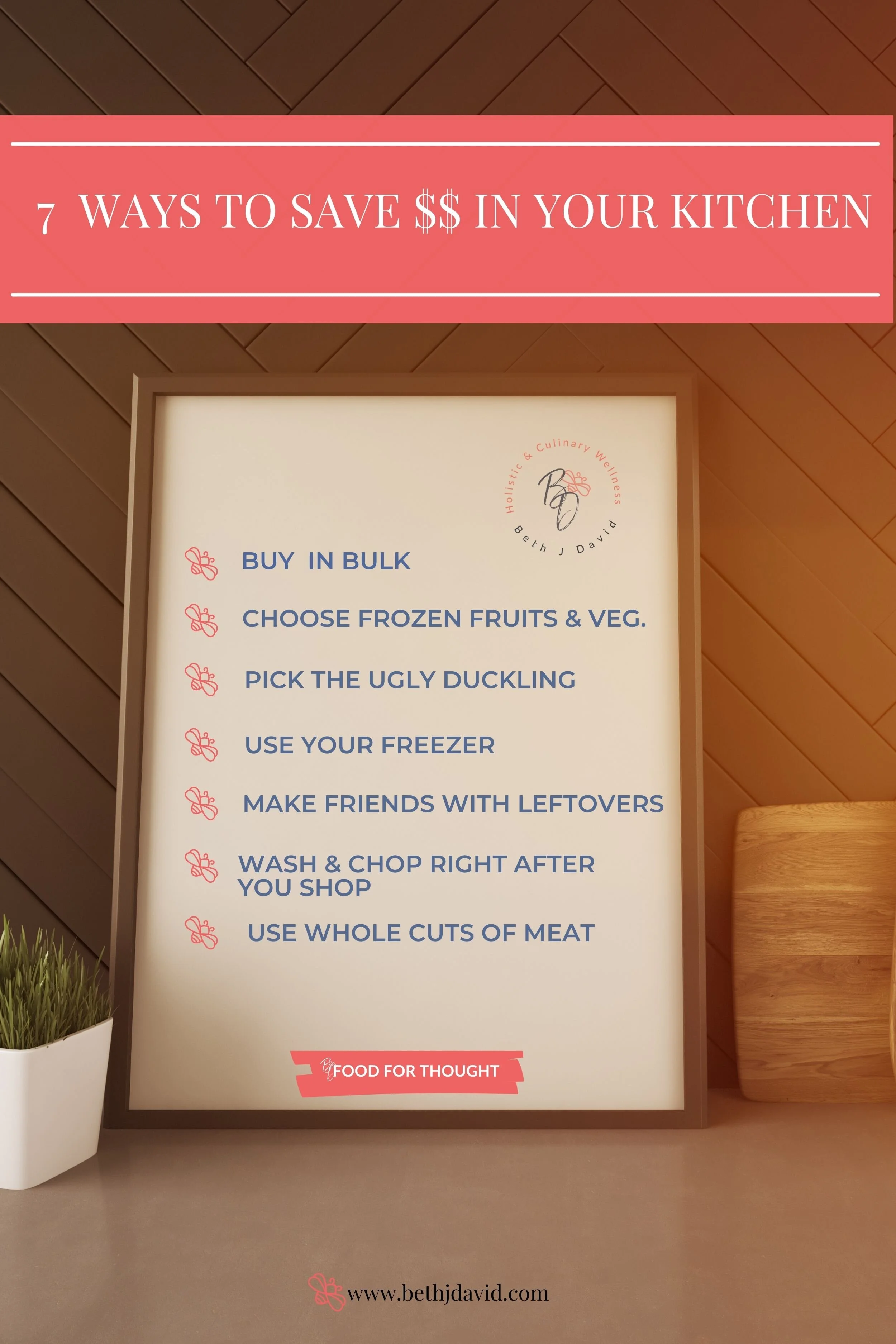 7 Simple ways to save money on food