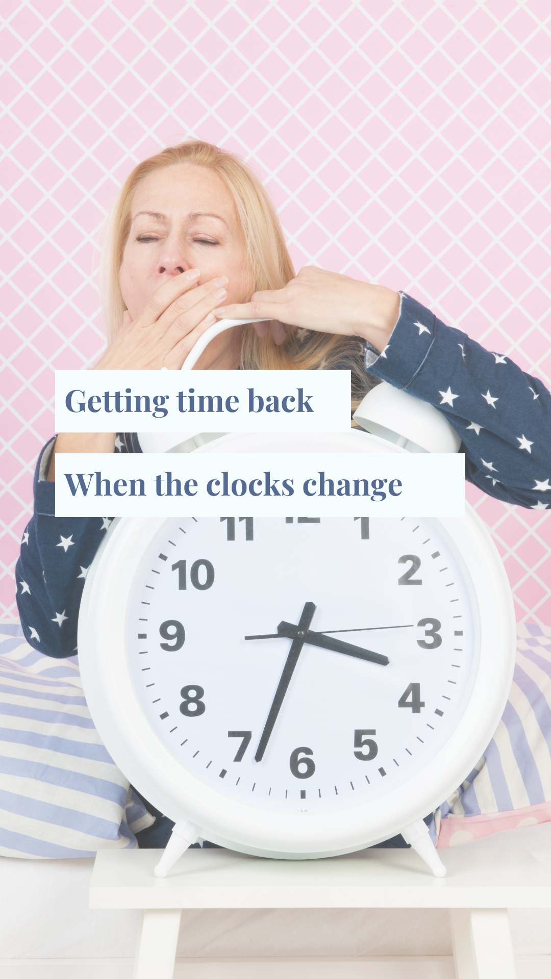 Tips to make it feel easier when you “lose an hour” (daylight savings time)
