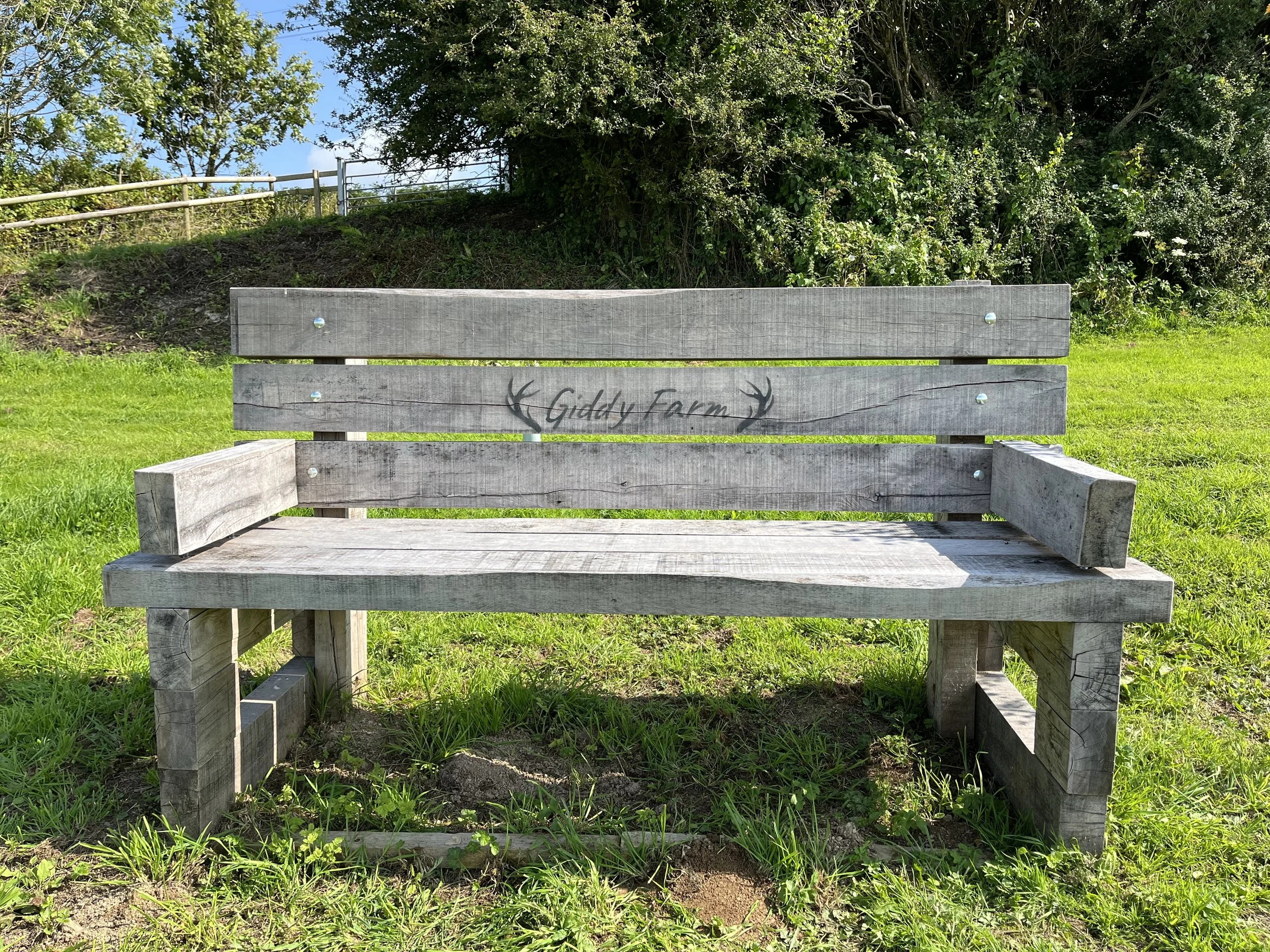 sea views camping giant sleeper bench