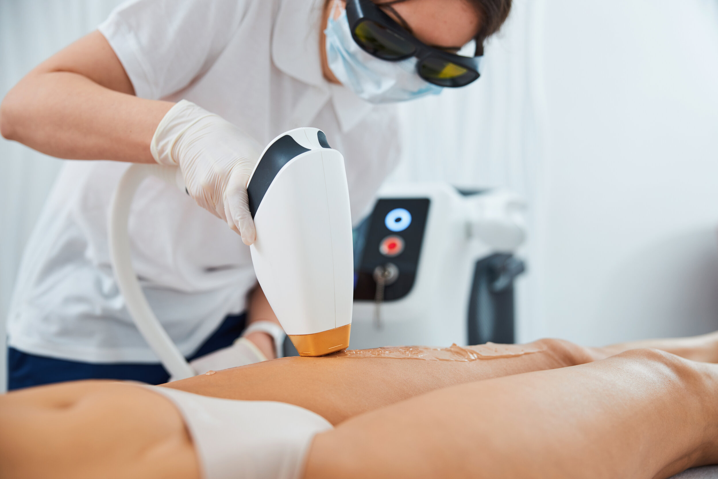 Bikini/Female Genitals:
Our bikini/female genitals hair removal service provides a safe and comfortable solution for removing unwanted hair in the bikini area. Our skilled professionals use diode laser technology to target hair follicles, effectivel