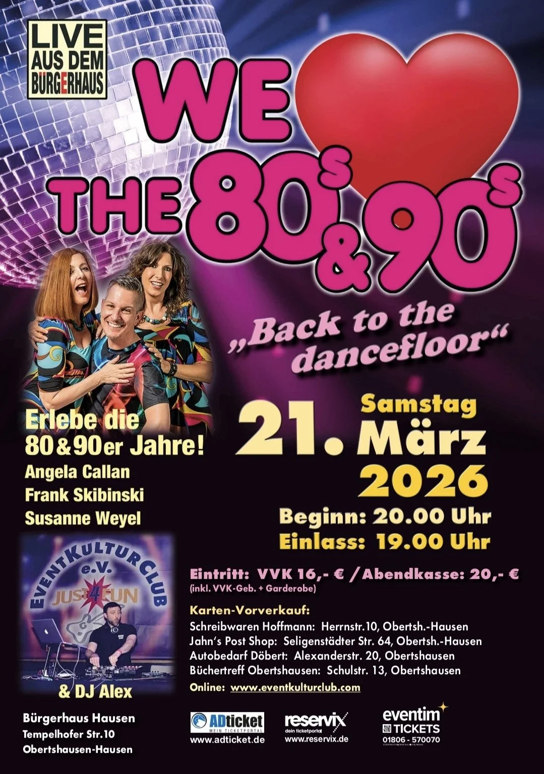 We Love The 80s &amp; 90s 