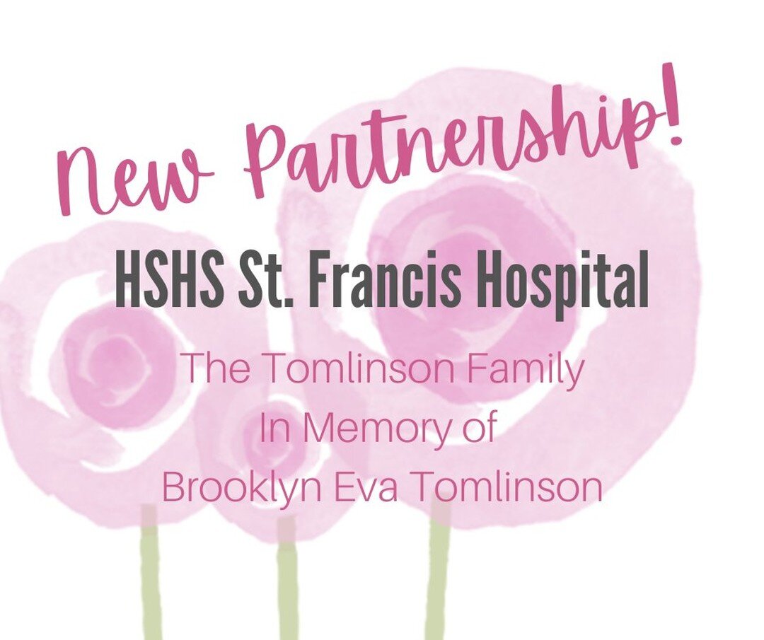 We have a brand new partner hospital in Illinois! A big thank you goes out to the Tomlinson Family for helping us provide plates for families who deliver at HSHS St. Francis Hospital in Litchfield. We are excited to be able to expand our reach in Ill