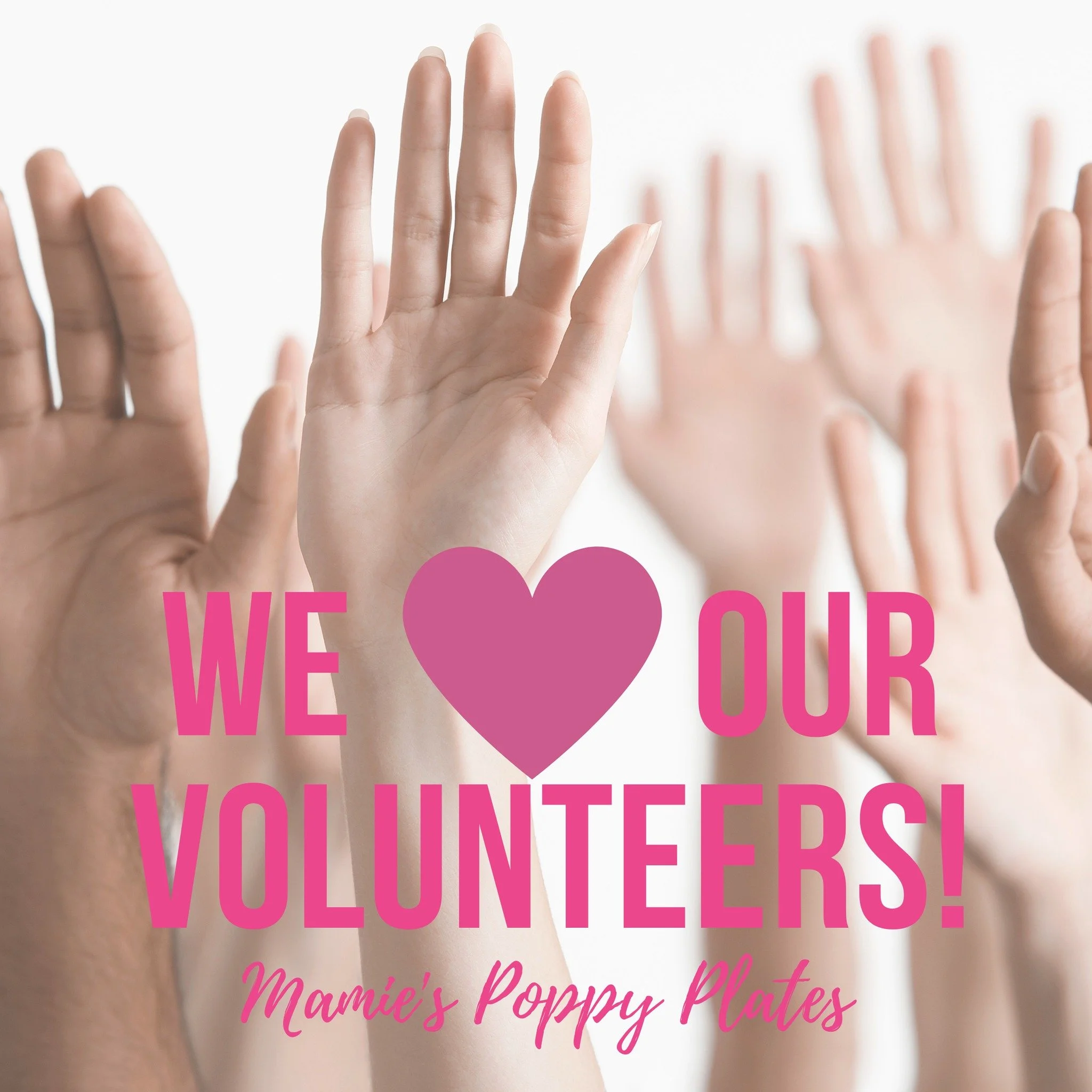 In honor of National Volunteer Week, we are especially grateful for the incredible community that surrounds Mamie's mission. Our volunteers are at the heart of everything we do&mdash;offering their time, compassion, and care to help us serve families