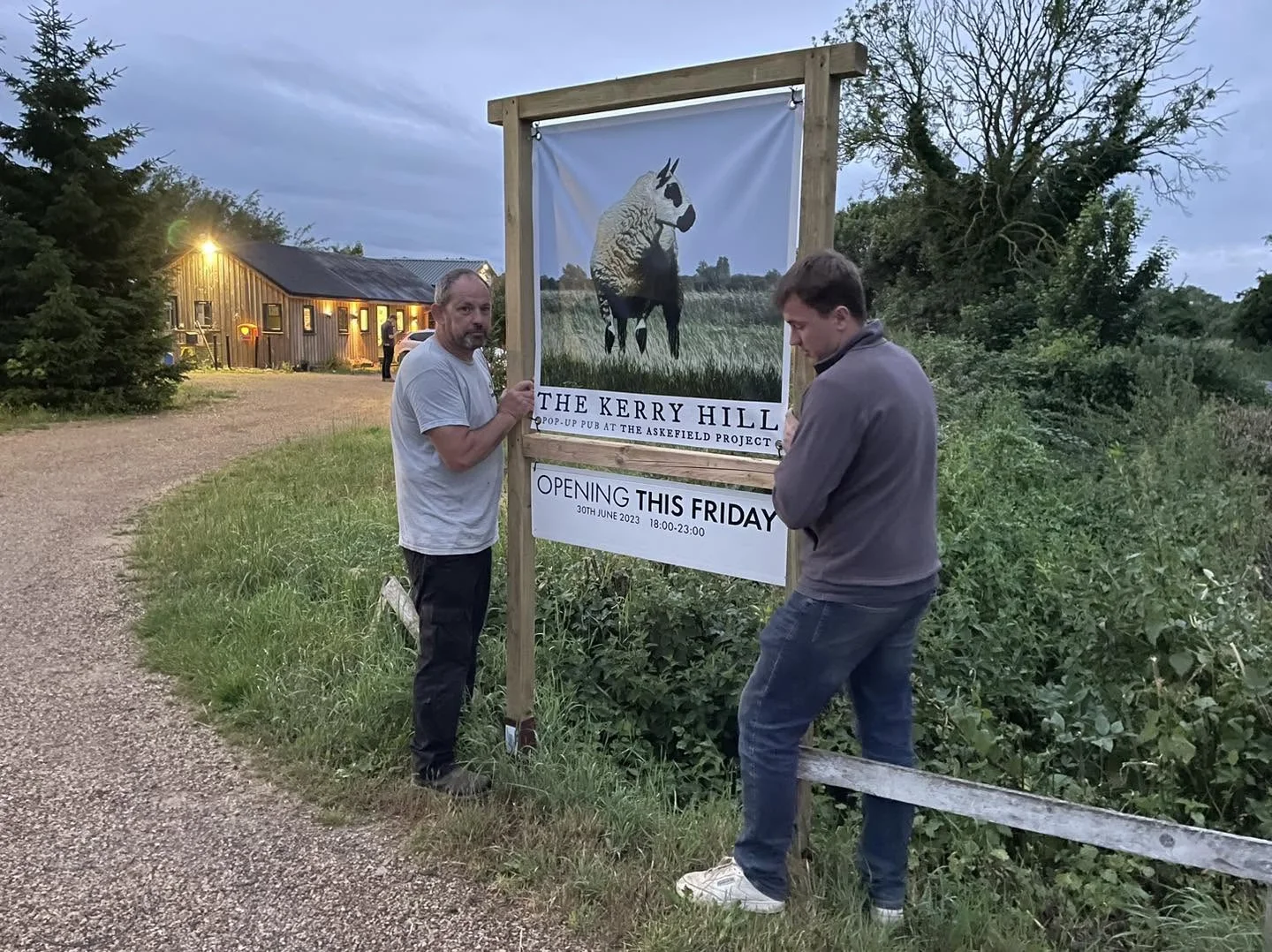 The Kerry Hill Sign
