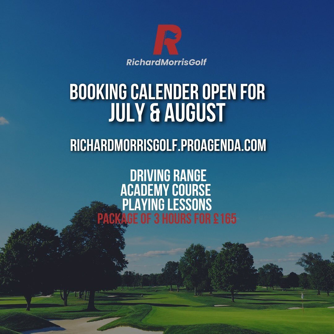 ☀️ Any questions&hellip; email me at info@richardmorrisgolf.co.uk 

#enjoyyourgolf