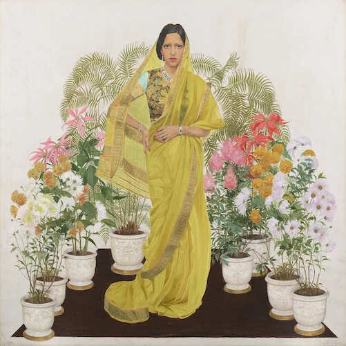 Maharani of Indore, Bernard Boutet de Monvel, 1933-1934