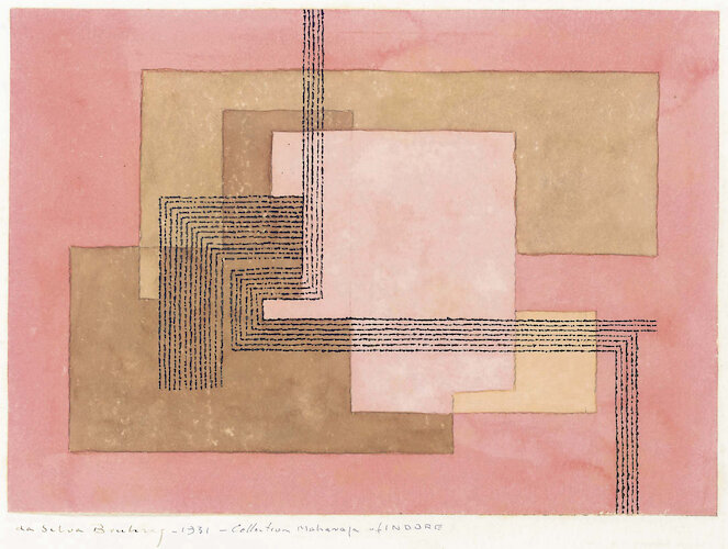 Sketch for carpet 1021, Ivan Da Silva Bruhns, ca 1931