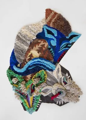 Christoph Hefti, carpet&nbsp;Three Foxes, 2020