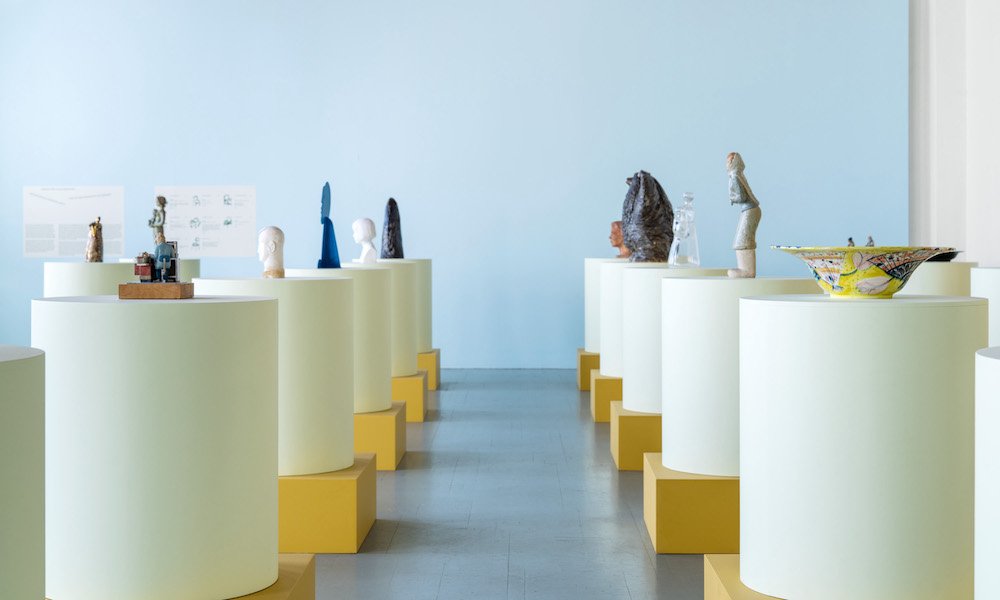 Exhibition showcases a collection of the human figures as featured in design products. 