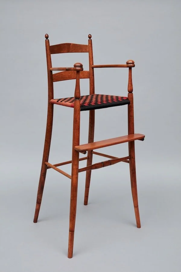 High chair, Mount Lebanon, NY, c. 1880– 83 Shaker Museum, Chatham, New York