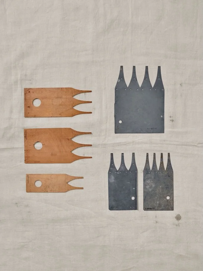 Woodworking patterns for oval boxes Photo: © Vitra Design Museum / Alex Lesage, courtesy Shaker Museum, Chatham, New York