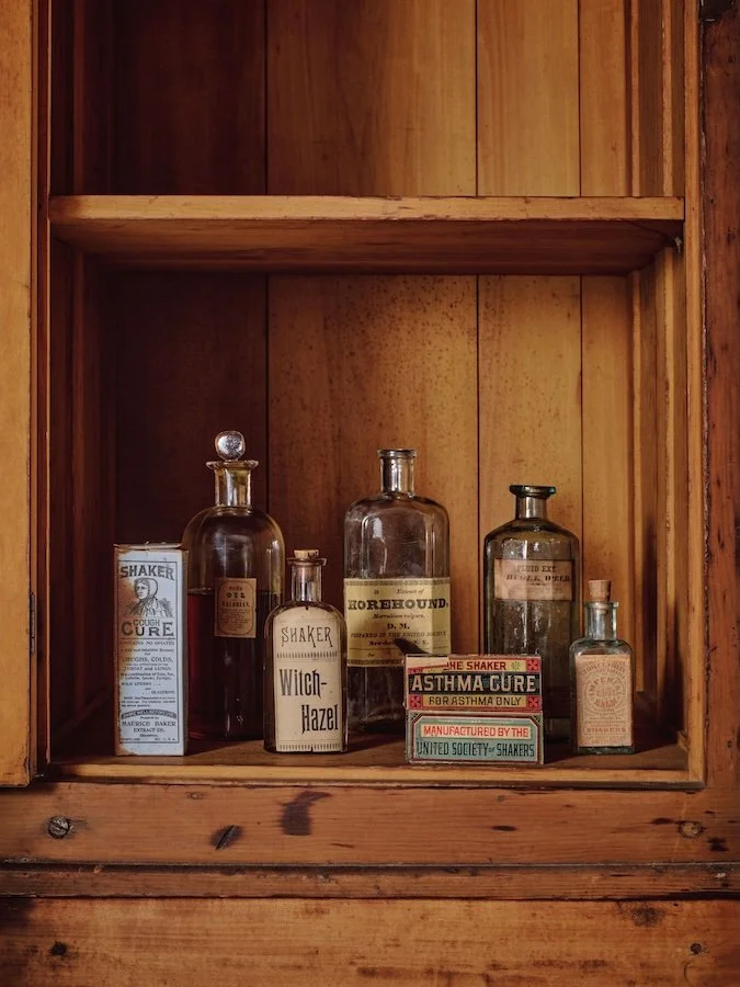 Various medicine bottles