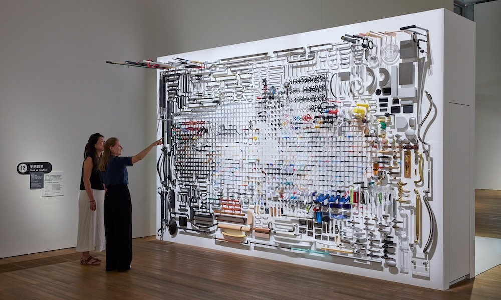 Flock of Handles (2025) by Tomohiro Okazaki, M+ 2026. Photo: Dan Leung. Image courtesy of M+, Hong Kong