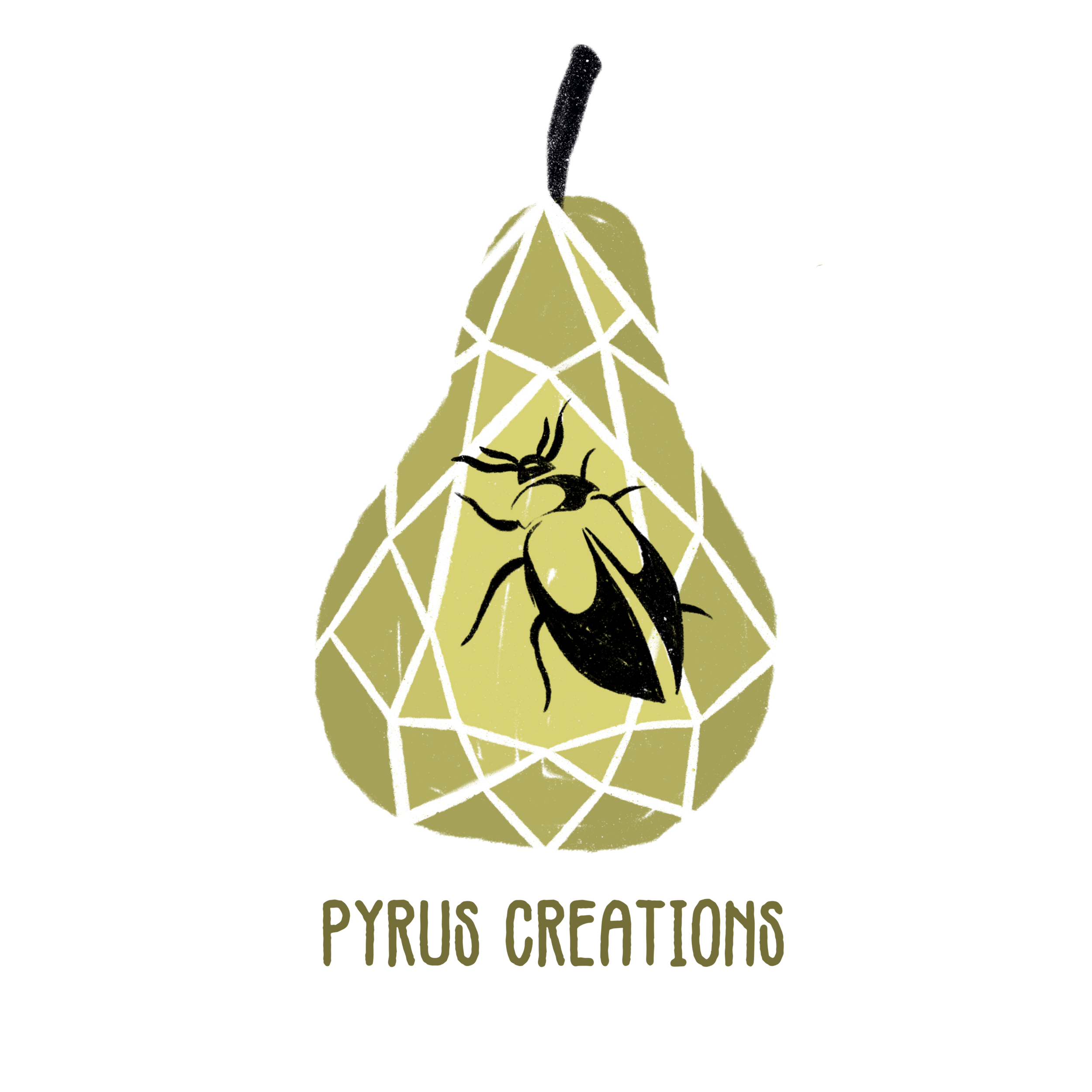 Smaller Lotus Stud Earring in Gold — Pyrus Creations