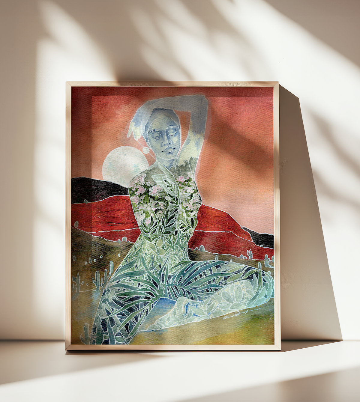 seer 8 goddess fine art print by andrea durfee framed.png