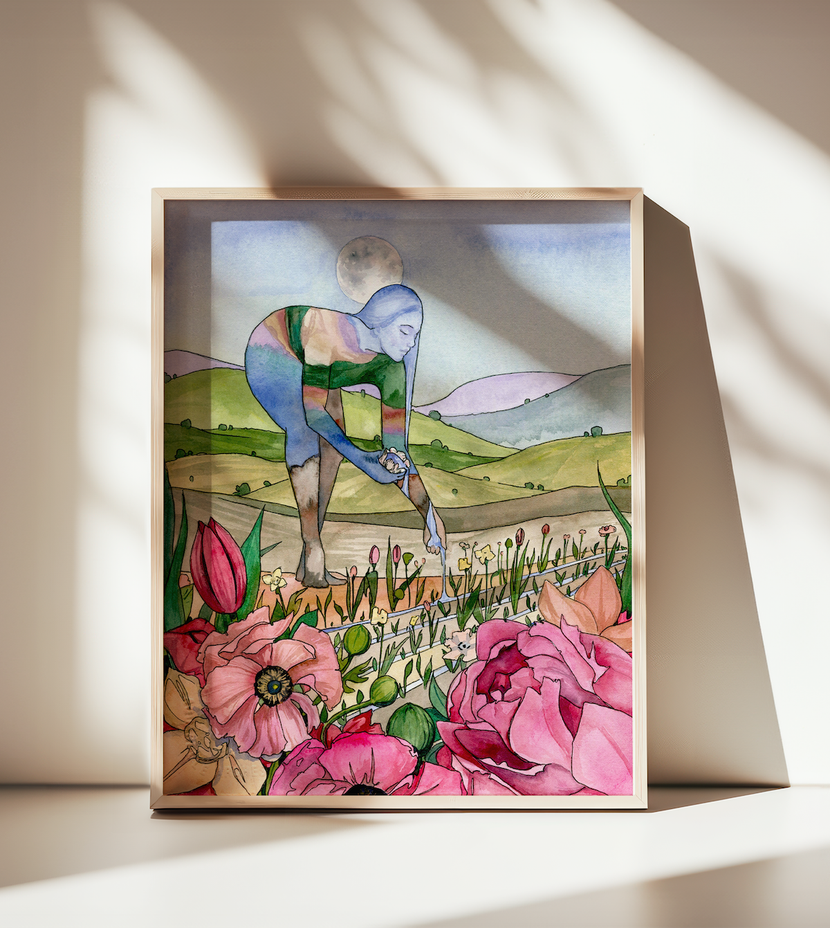 journey 8 by andrea durfee floral art framed.png