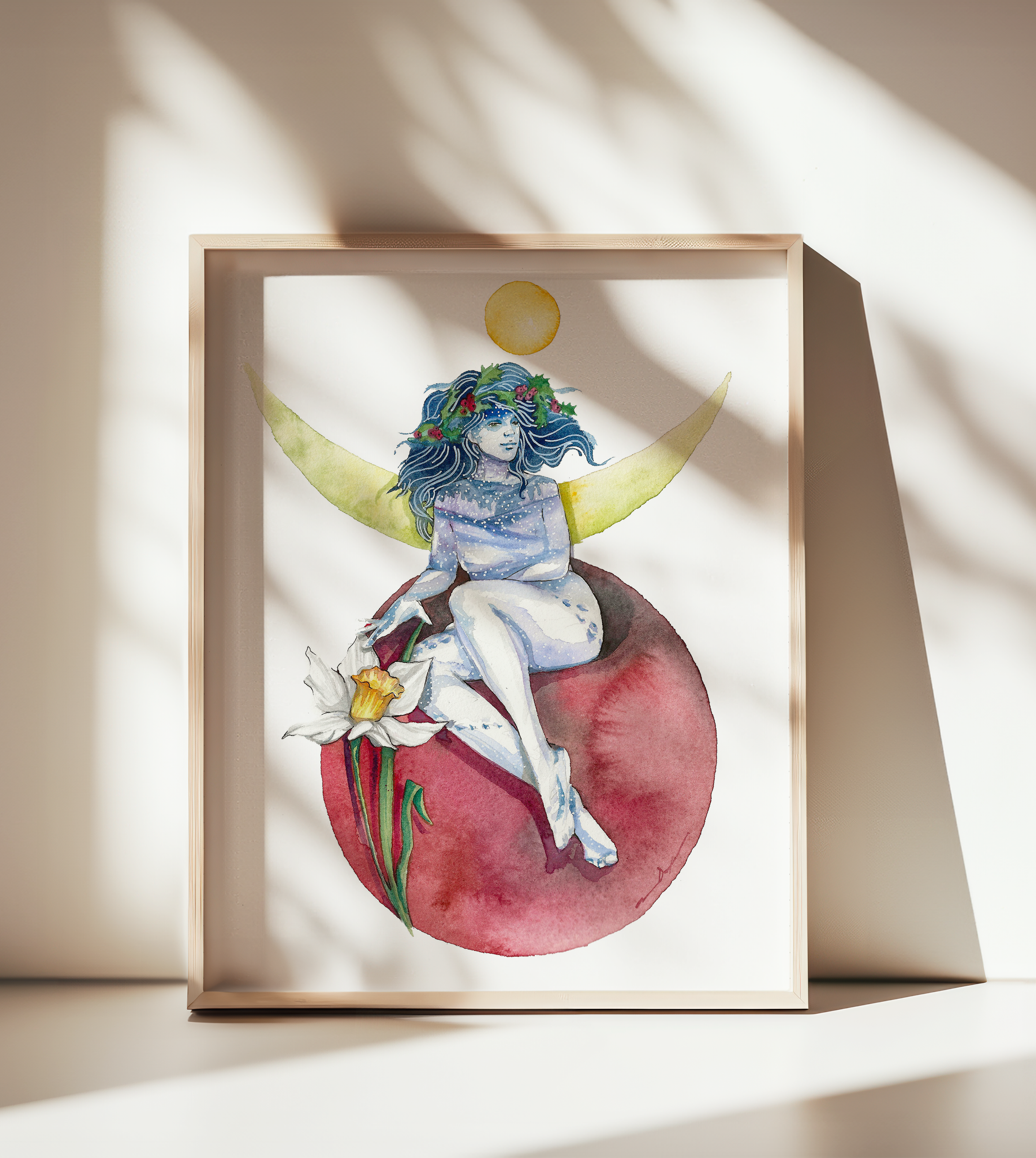 december goddess by andrea durfee framed.png