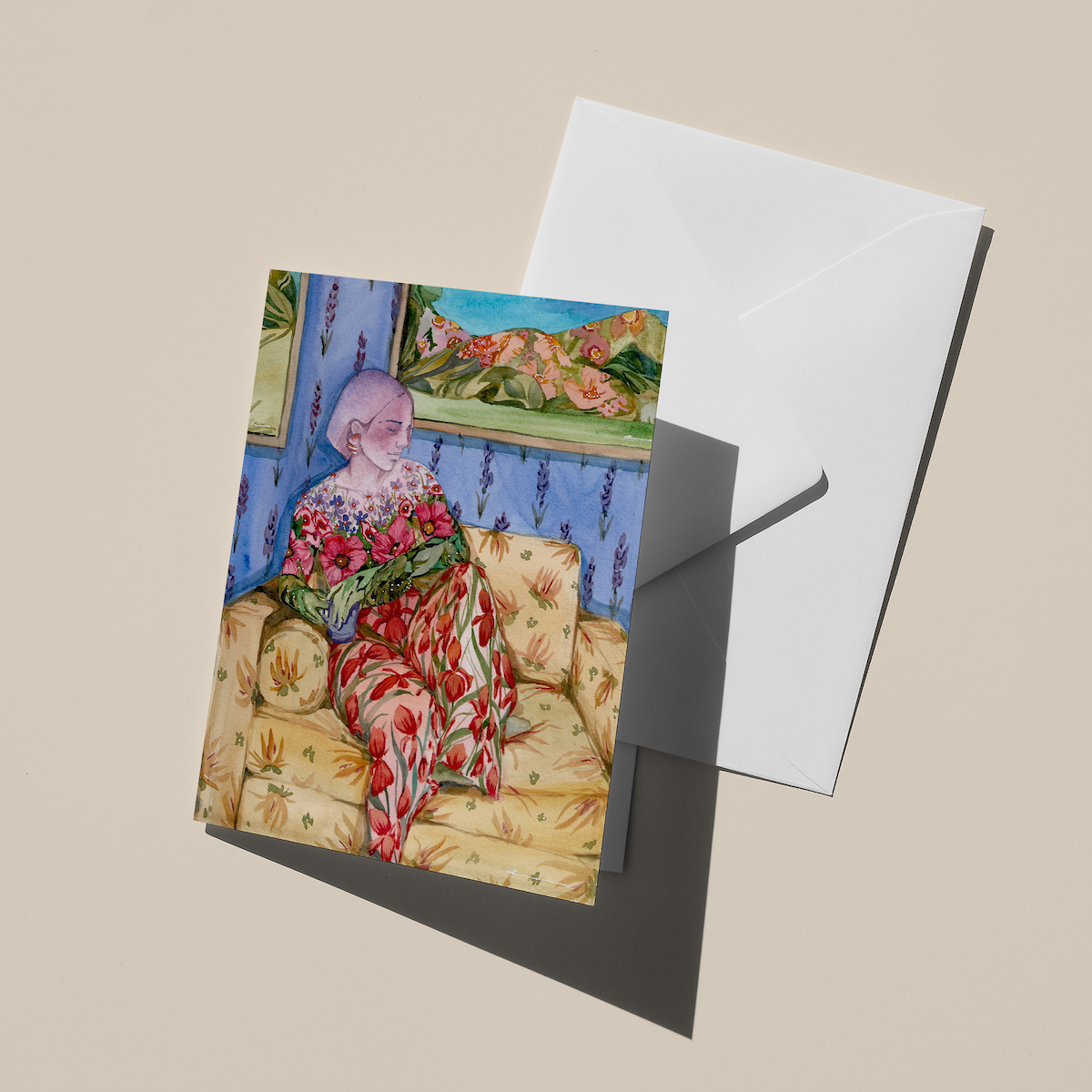 tea room friendship artist greeting card by andrea durfee wholesale.png