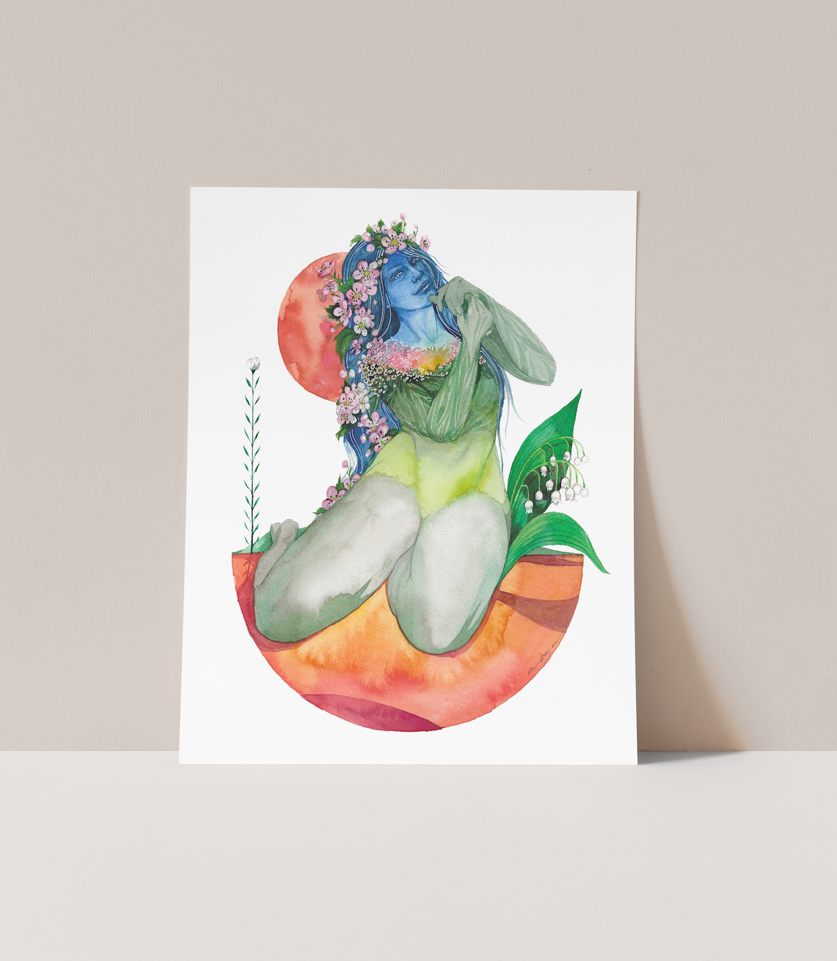 may birth flower goddess by andrea durfee fine art print wholesale.png
