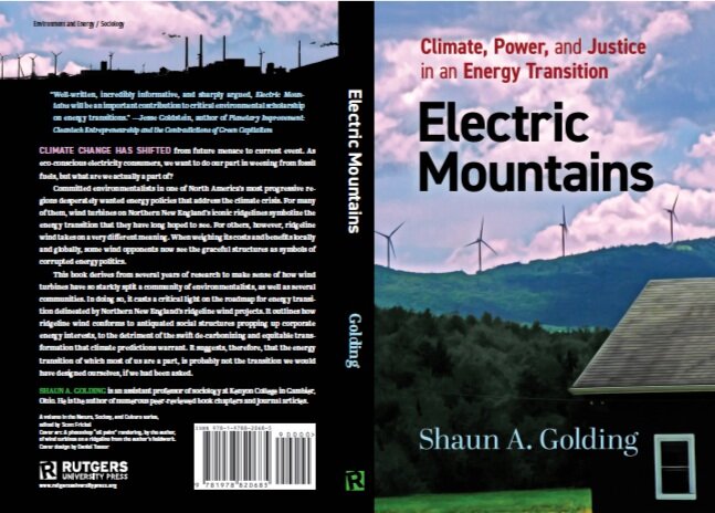 Electric Mountains: Climate, Power, and Justice in an Energy Transition