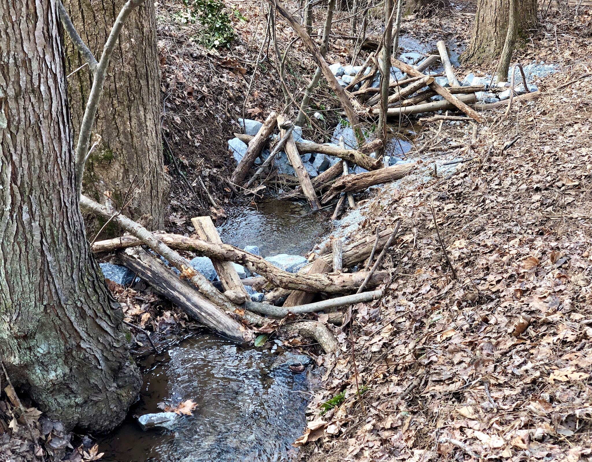 Measurements before and after installation of low cost in-stream structures showed significant stream sediment load reduction