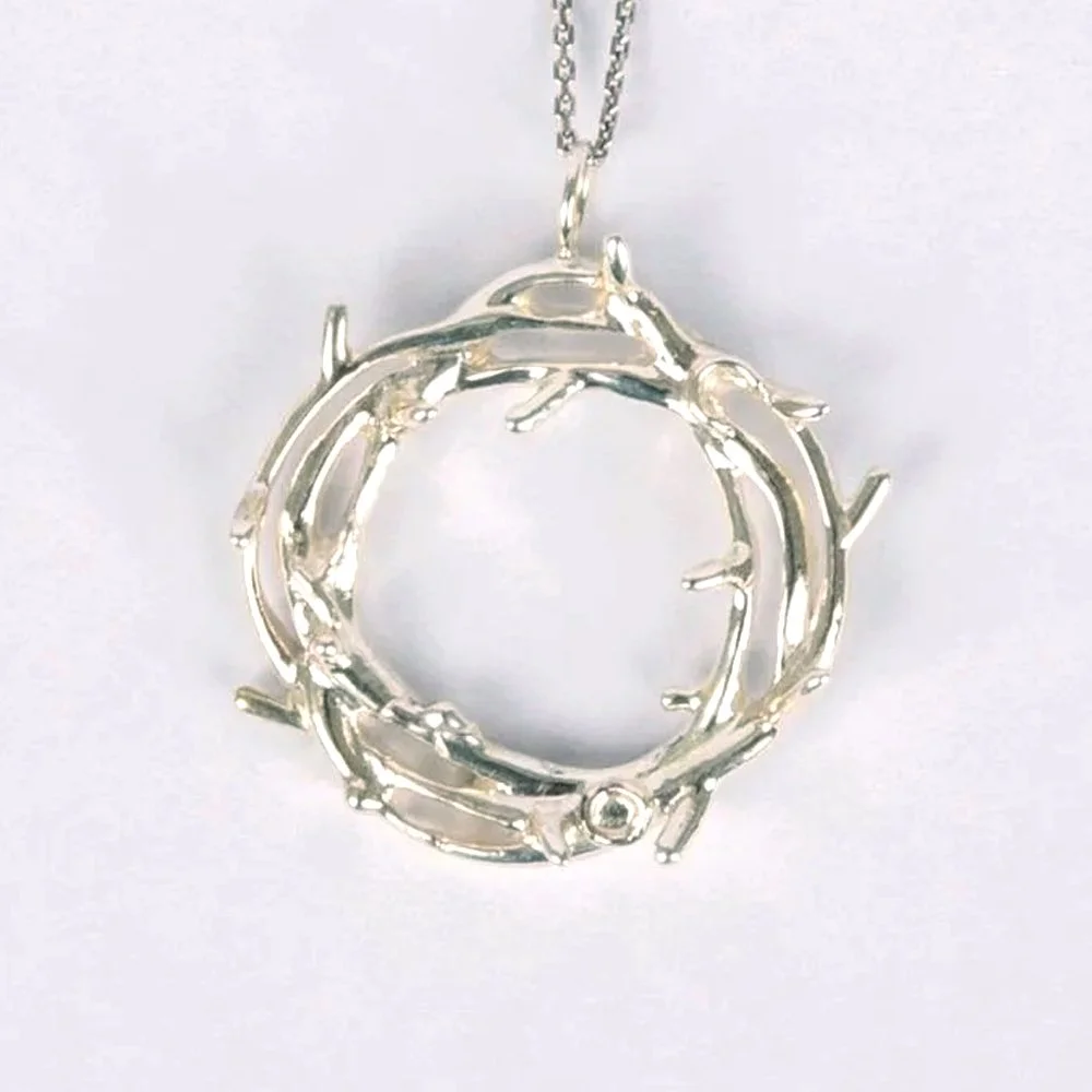 Silver Pendant with 40cm chain