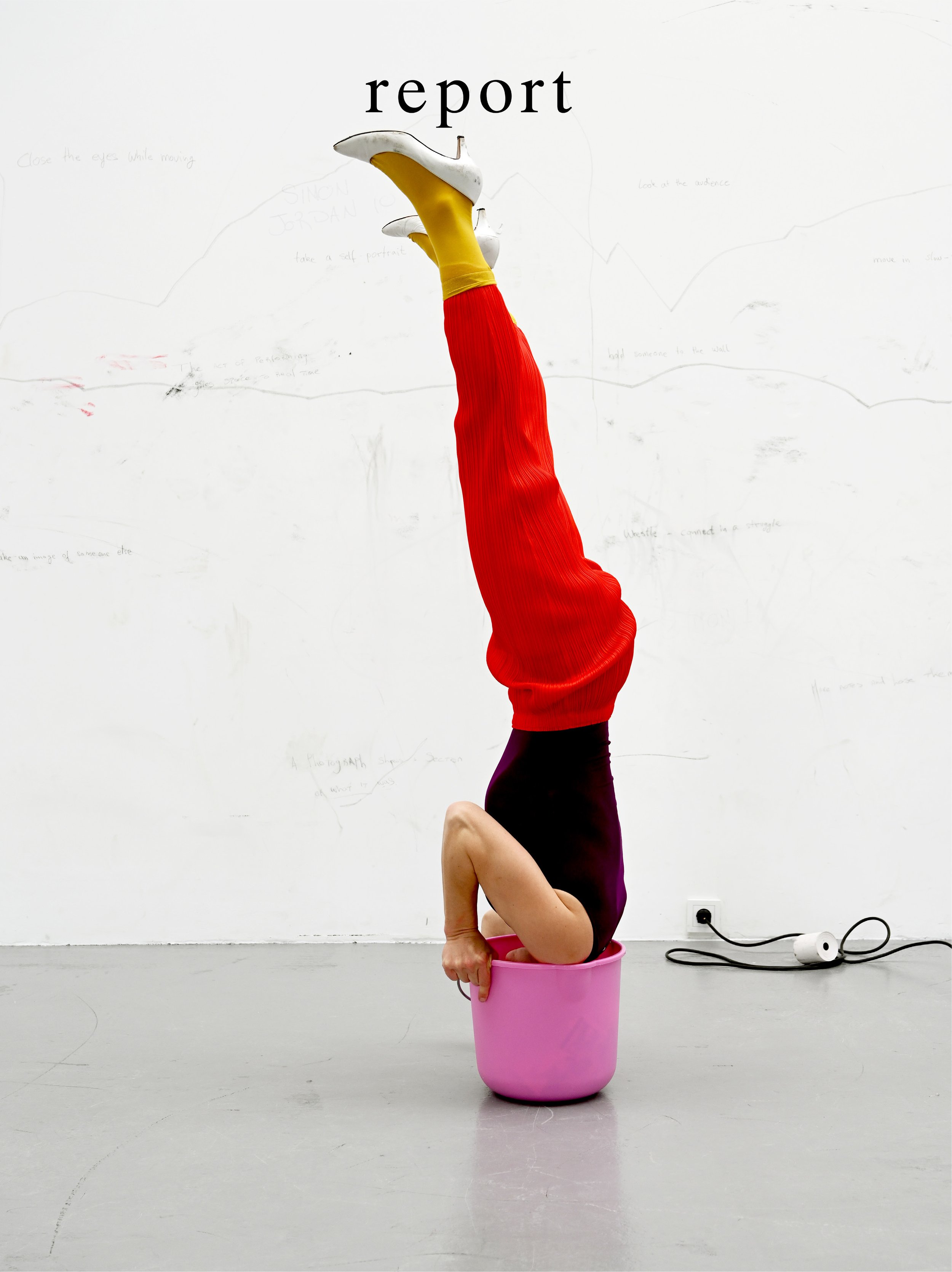 report issue 5 cover by Isabelle Wentzell and Katarina Silva