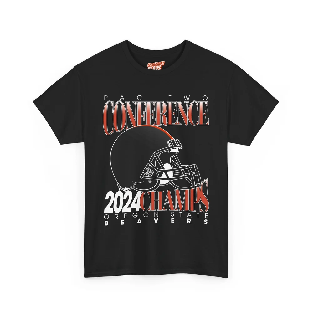 Oregon State 2024 Pac-2 Football Championship T-Shirt | 90s
