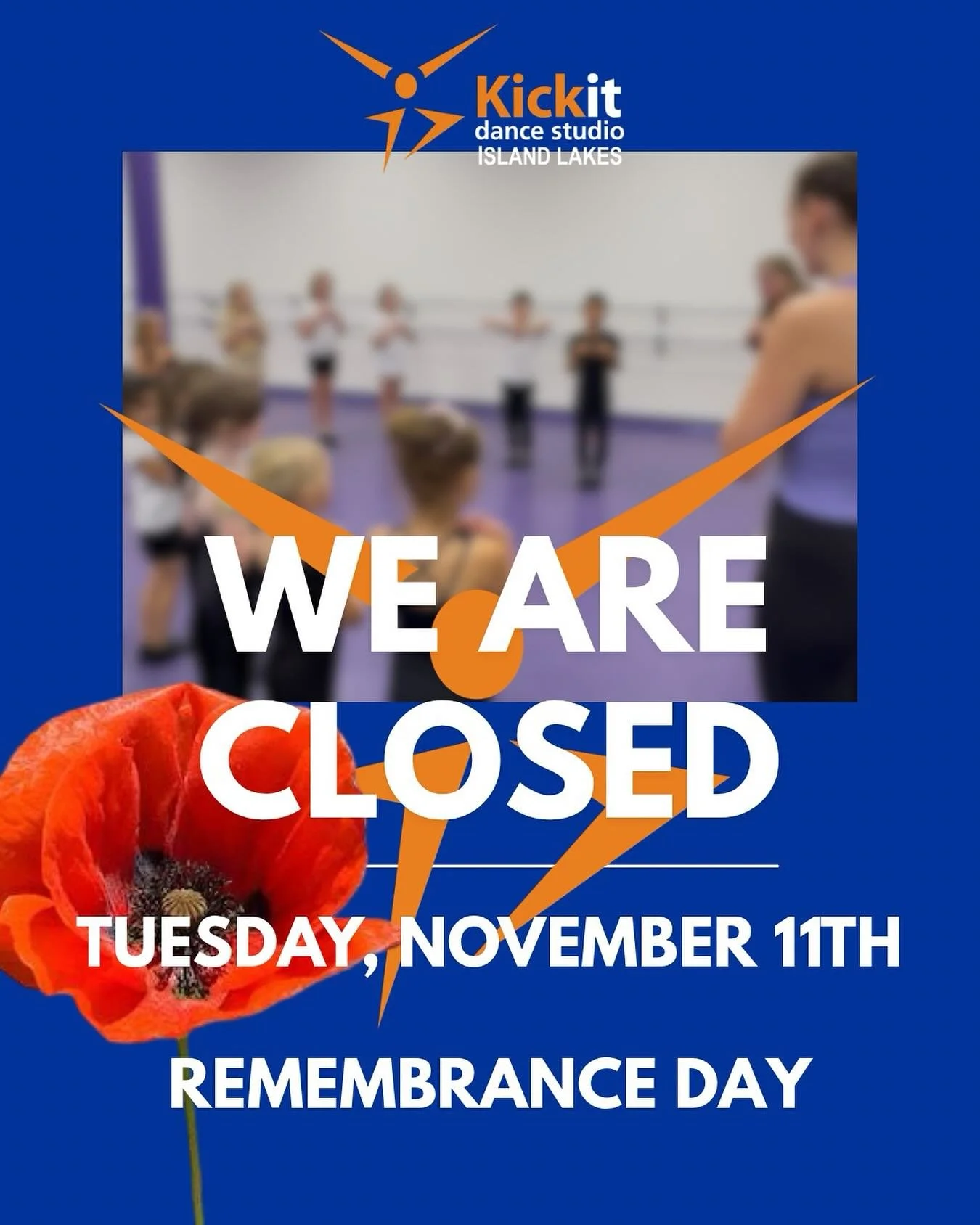 There will be no classes today for Remembrance Day. 

Thank you to all who have served and continue to serve our country!