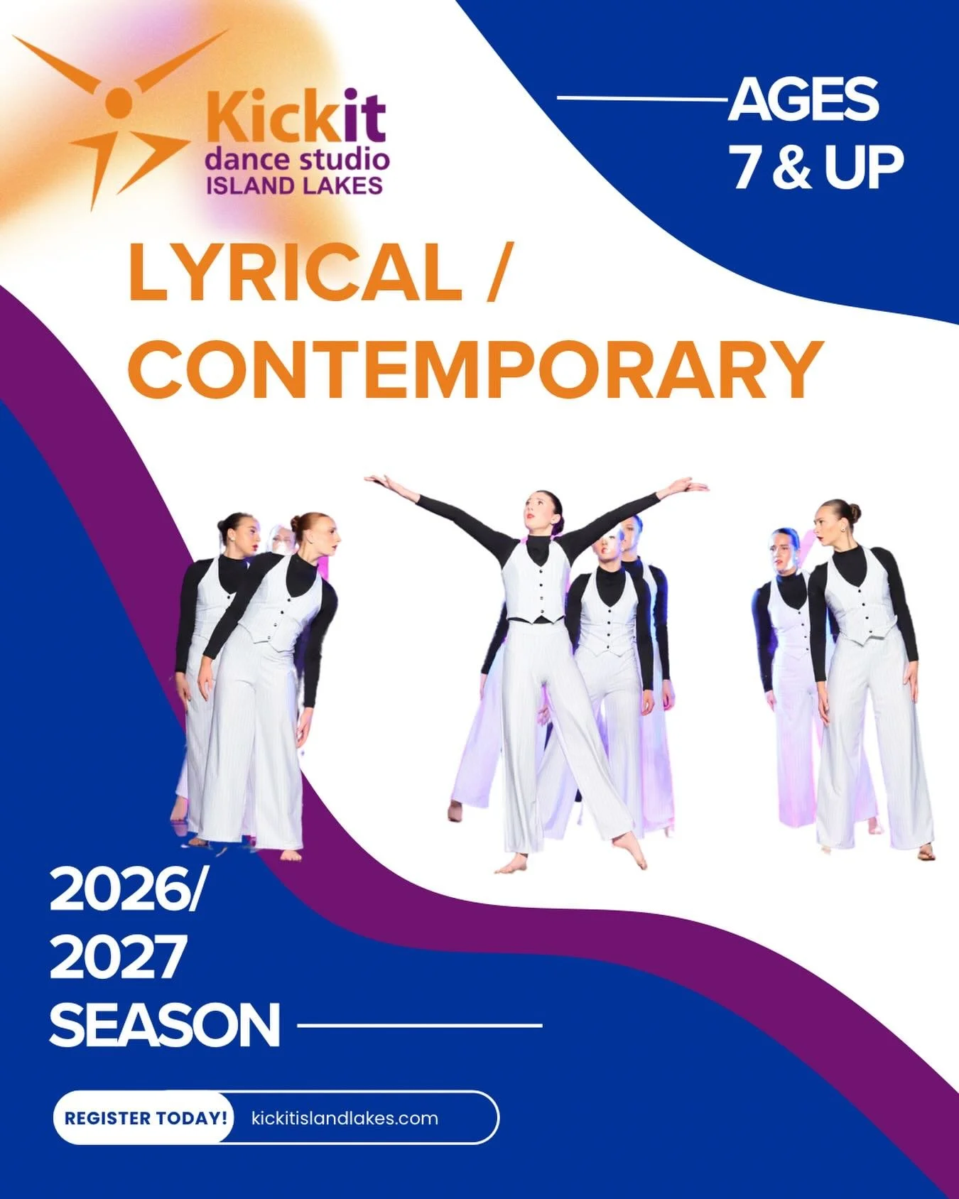 ✨Join us for our 11th season!✨

🧡Classes begin the week of September 14th for dancers ages 2 &amp; up. 

💜Discover your passion for dance!

💙Register Today!

#winnipegdance #kickitislandlakes