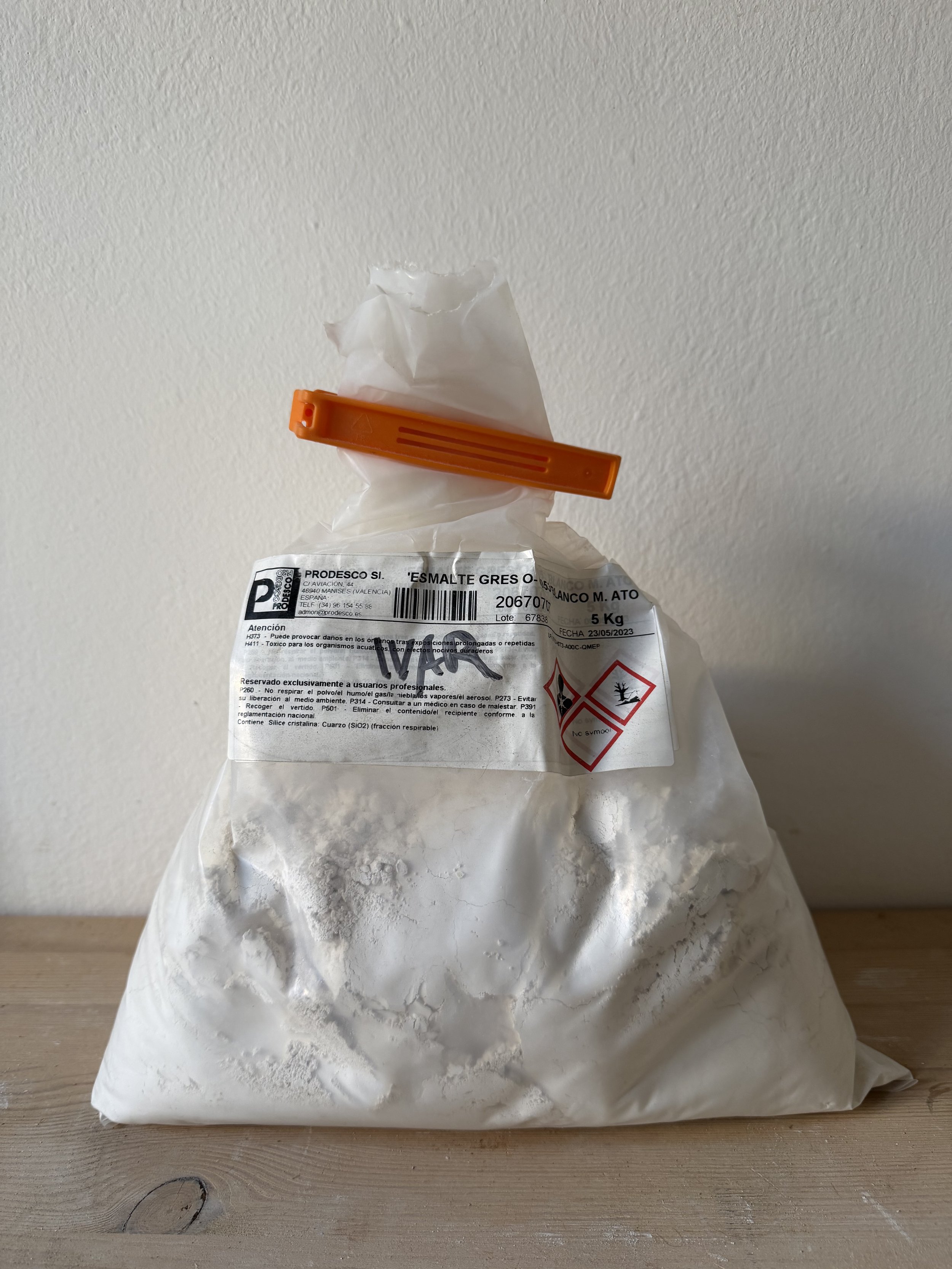 #14: glaze white matte