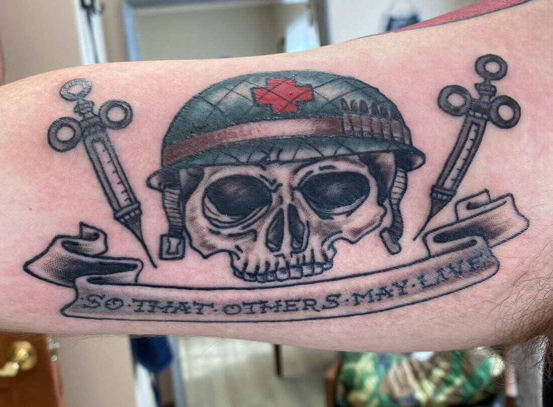 Military tattoos exhibition reveals living memorials  BBC News