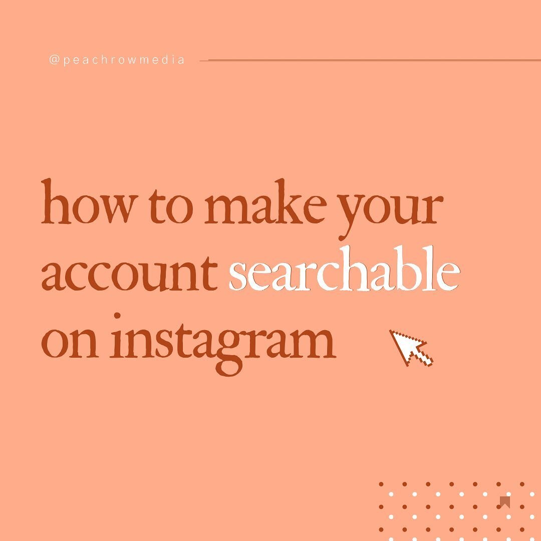 Adding keywords is extremely important for helping your business show up in the instagram search bar. Make sure you&rsquo;re including keywords relevant to what profession you&rsquo;re in, what your business is known for/sells, etc. The content being