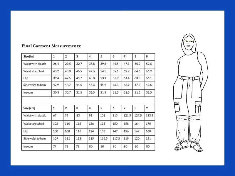 Digital Sewing Pattern BILLY  TAUKO Indie Sewing Magazine